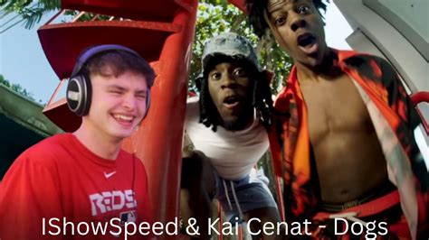 Teen Reacts To Ishowspeed And Kai Cenat Dogs Official Music Video