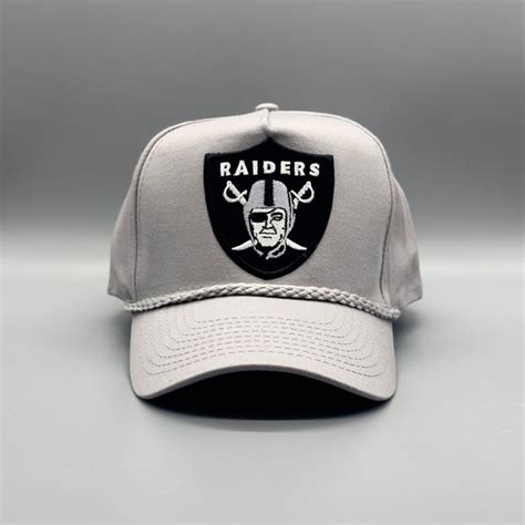 Raiders Trucker Hat Etsy