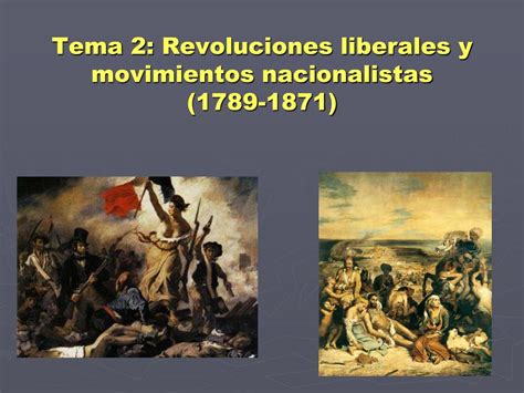 Ppt Tema 2 Revoluciones Liberales Y Movimientos Nacionalistas 1789