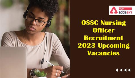 Osssc Nursing Officer Recruitment Upcoming Vacancies