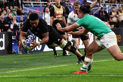 New Zealand End Ireland Run To Set Up Rugby World Cup Semi Final With