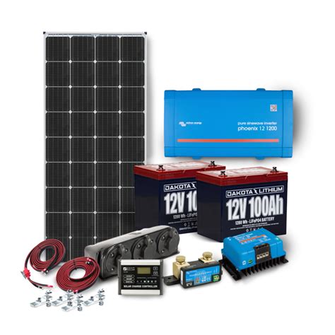 Dakota Lithium And Zamp Solar 12v 200ah Off Grid Power System