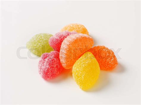 Gummy fruit candy | Stock image | Colourbox