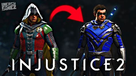 Injustice 2 Turning My Robin Into Nightwing Youtube