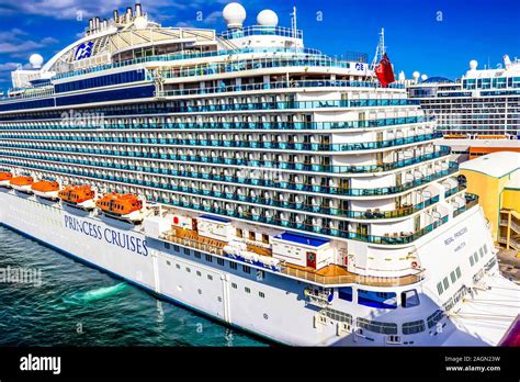 Fort Lauderdale December 1 2019 Regal Princess Cruise Ship Docked