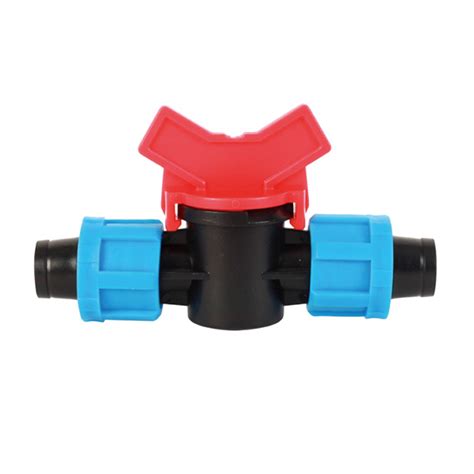 Garden Irrigation Lock Coupling Valve For Drip Tape China Coupling