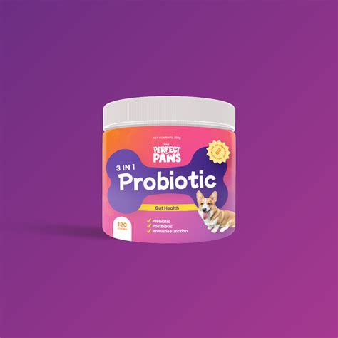 The Perfect Paws 3 In 1 Probiotic For Healthy Tummies Strong Immune