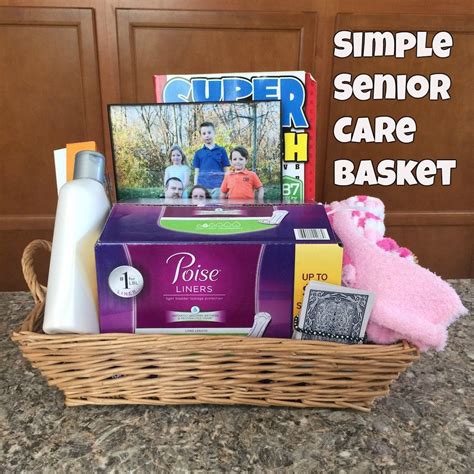 Caregivers Can Put Together This Easy Senior Care Basket Care Basket