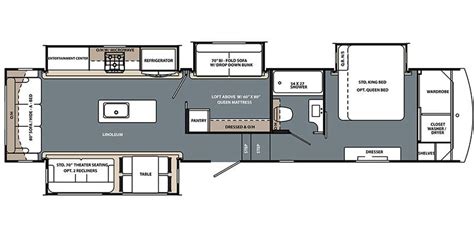 2019 Forest River Cardinal Limited Specs & Floorplans