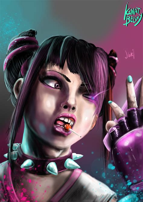 ArtStation - Street Fighter 6 Juri Han