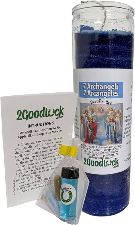 Amazon Archangels Dressed Candle Kit Veladora Preparada