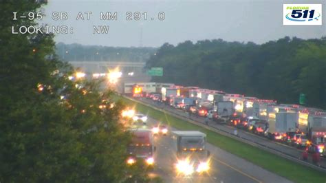 Tanker Spill Shuts Down Northbound I 95 In Flagler County