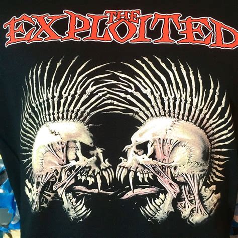 The Exploited - Fuck The System - Official Tee – Mainstage Merch
