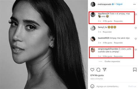 Melissa Paredes En Instagram Usuarios Critican Comunicado De