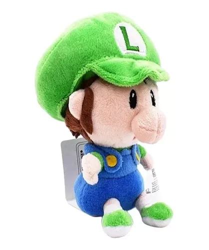 Peluche Baby Luigi Nintendo Cuotas sin interés