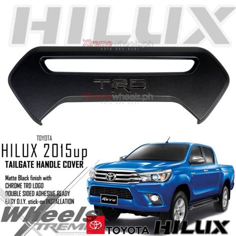 Hilux Revo Conquest Rocco Trd Rear Trunk Handle Cover