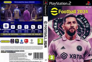 PES eFootball JR Play 2024 ISO PS2 download grátis