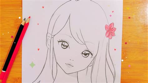 رسم انمي تعليم رسم انمي بنت بطريقة سهلة جدا للمبتدئين خطوة بخطوة