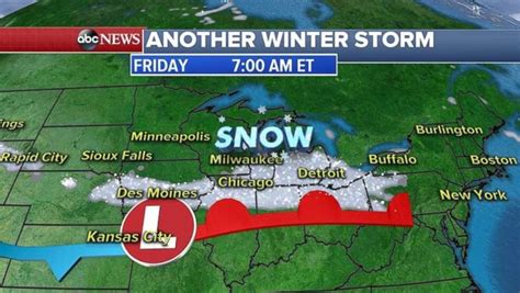 Upper Midwest Preps For Another Big Winter Storm Abc News