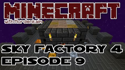 Minecraft Sky Factory 4 Episode 9 Mekanism Factories Auto