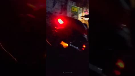 Akrovic Exhust Fire Aprilia Sr Youtube