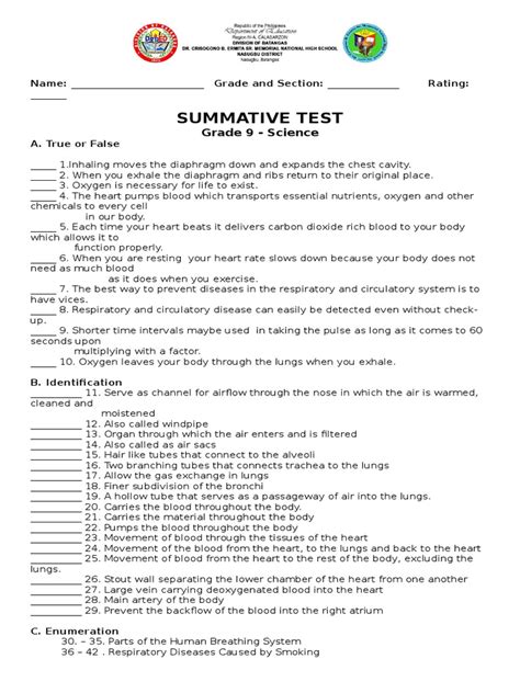 Grade 1 To Grade 6 Summative Test 1 Quarter 2 Modules 1 2 With Porn Sex Picture