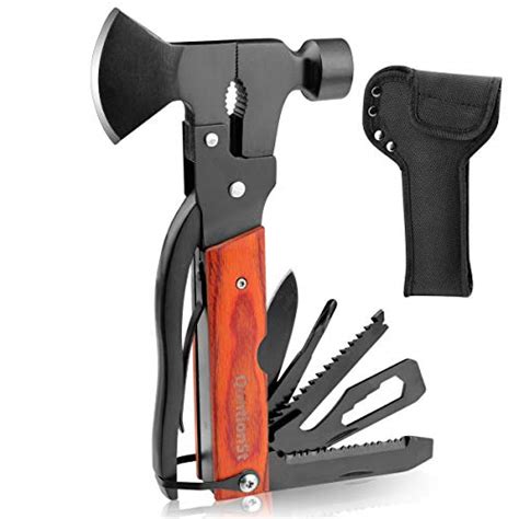 Camping Axe Multitool Survival Gear Multi Tool Hammer Travelling