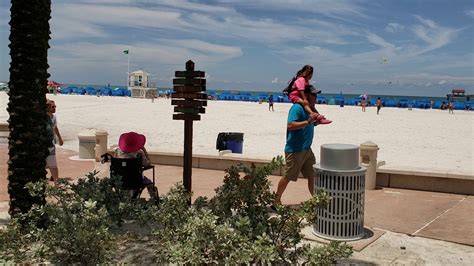 Clearwater Beach Pier 60 Sunny Day Great Weather Youtube