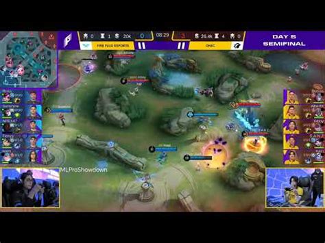 ONIC ID Vs Fire Flux Esports Game 1 Semi Finals MLBB Games Of The