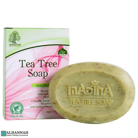 Tea Tree Soap Halal Gi Alhannah Islamic Clothing