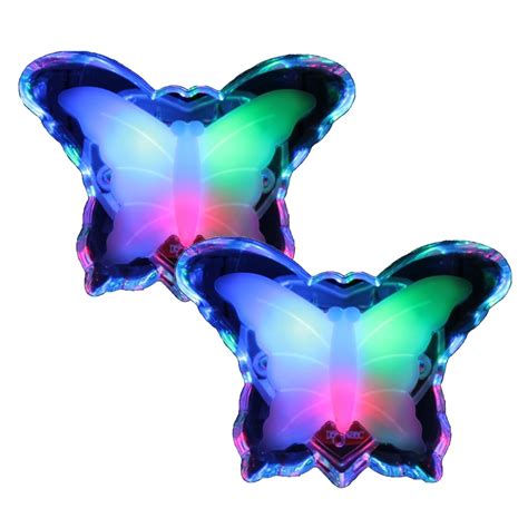 Veilleuse Led En Forme De Papillon Prise Romantique Conomie D