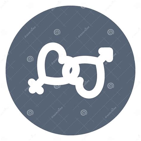 Gender Symbol Sex Symbol Isolated Vector Icon Which Can Be Easily Modified Or Edited Stock