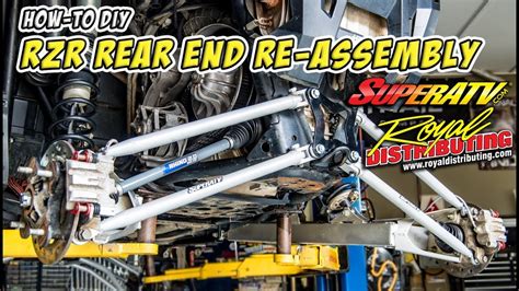 How To Rebuild A Polaris Rzr Rear End Diy Step By Step Re Assembly