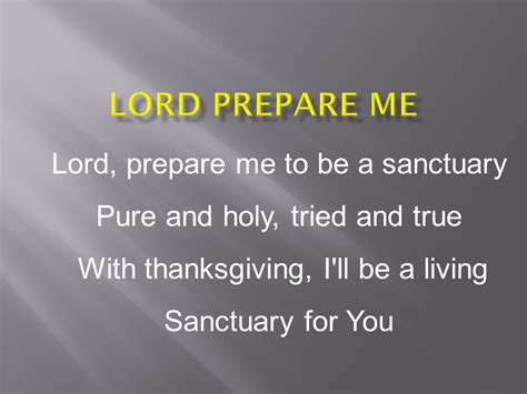 Lord Prepare Me To Be A Sanctuary Bible Verse Eternal Bible