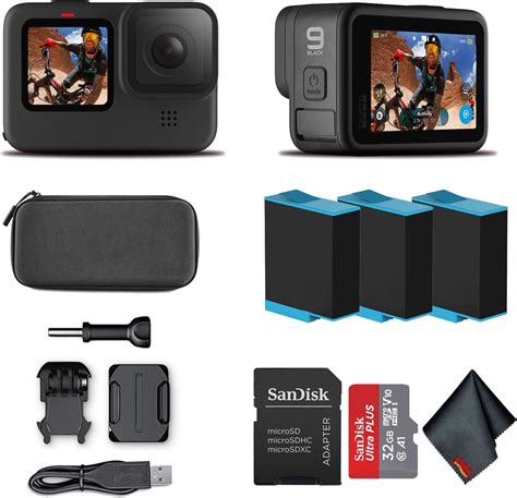 Amazon.com : GoPro HERO9 Black - Waterproof Action Camera with Front ...