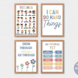 Calm Down Corner Posters Printable Calming Classroom Posters Calm