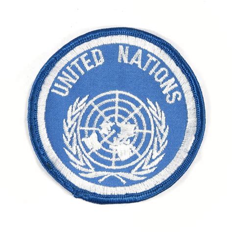 united nations  sleeve patch theater  etsy