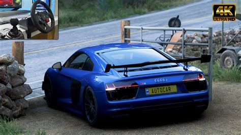 AUDI R8 V10 PLUS 1200HP Forza Horizon 5 Stearing Wheel Gameplay