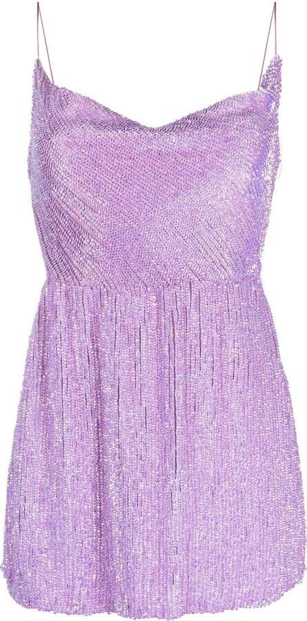 Retrofete Jill Sequin Embellished Minidress Shopstyle