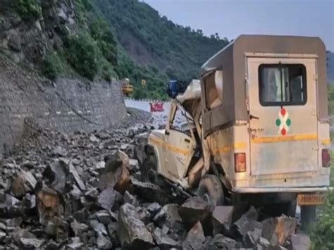 Heavy Rains Cause Landslides In Himachal Pradesh Imd Weather Forecast