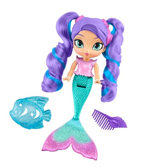 Buy Shimmer & Shine: Rainbow Mermaid - Bath Doll at Mighty Ape Australia