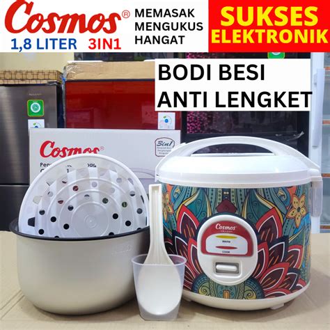 Jual RICE COOKER COSMOS 1 8 LITER MAGICOM MEJIKOM KOSMOS CRJ 3301 2L