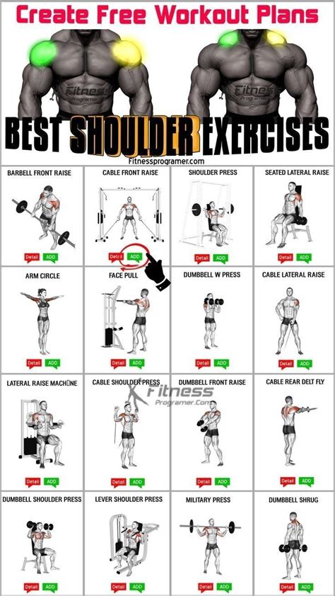 Fitness Knowledge Shoulder Workout Routine Best Shoulder Workout