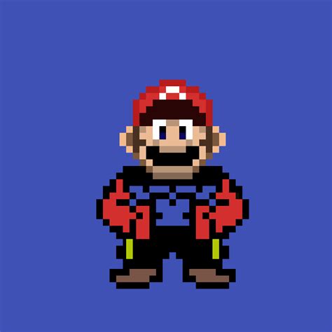 Pixilart - mario sans by Connor-the-Pear