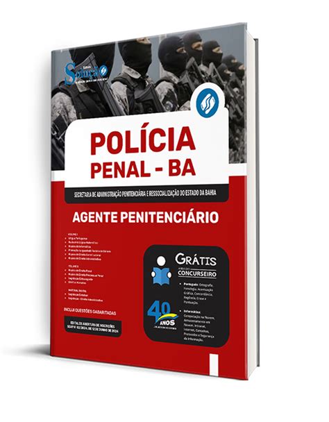 Apostila Pol Cia Penal Ba Agente Penitenci Rio Da Bahia