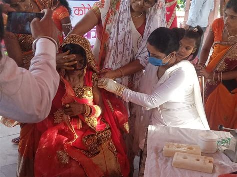 Bride And Groom Vaccination Before Marriage In Gaya Bihar Vaccination