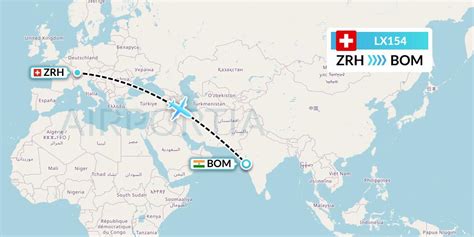 Lx Flight Status Swiss Zurich To Mumbai Swr