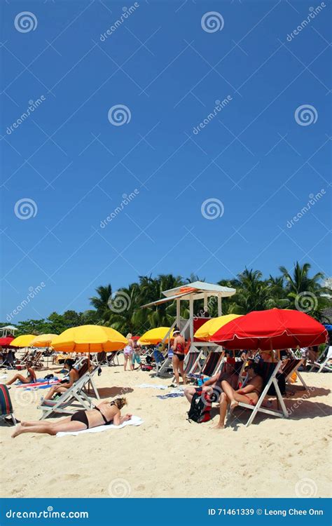 Doctor S Cave Beach Montego Bay Jamaica Editorial Stock Image Image