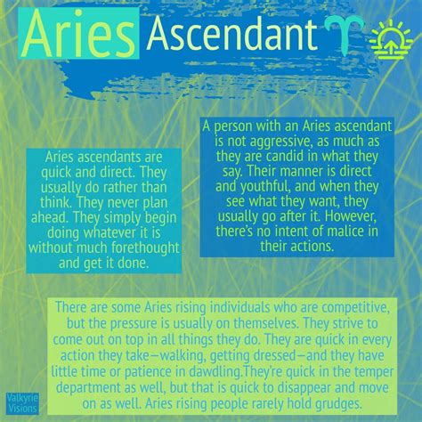 Aries Ascendant Aries Astrology Astrology Rising Sign Capricorn Life