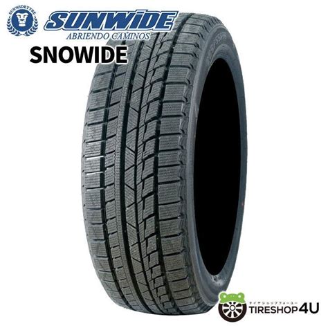 4本セット 195 65R15 スタッドレス 2022年製 SUNWIDE SNOWIDE 195 65 15 91T 新品4本価格